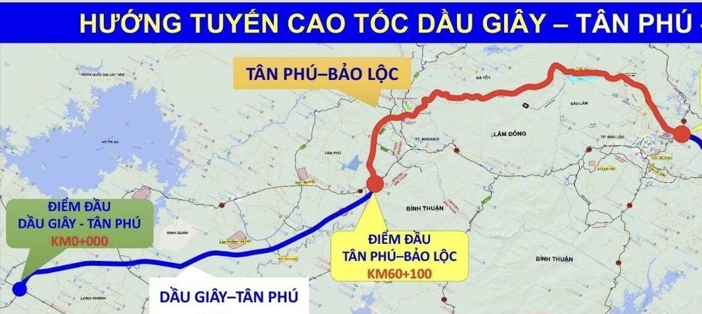 Phó Thủ tướng Lê Văn Thành: Xem xét chủ trương đầu tư cao tốc Dầu Giây – Tân Phú