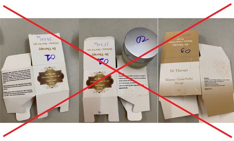 Cảnh báo 3 loại mỹ phẩm có chứa chất cấm, chưa được cấp phép tại Việt Nam