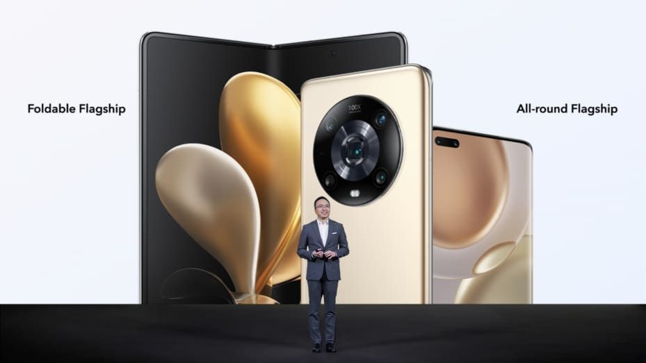 “Đồ đệ của Huawei” - Honor ra mắt dòng điện thoại gập đầu tiên ở nước ngoài, cạnh tranh với Apple, Samsung