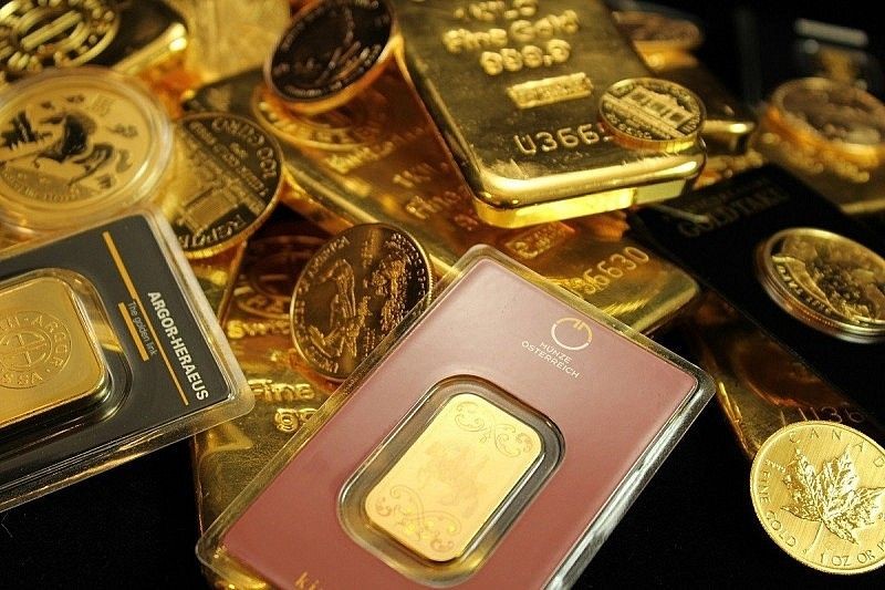 Đồng USD suy yếu, giá vàng được đà phục hồi