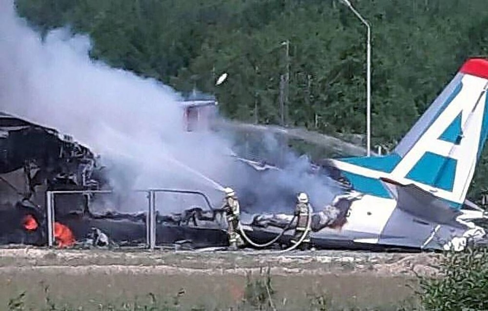 22 người bị thương khi máy bay hạ cánh khẩn cấp tại Nga
