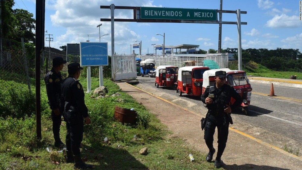 Mexico bổ sung lực lượng nghiêm ngặt tại biên giới Guatemala