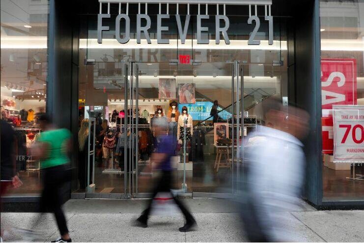 Thương hiệu thời trang Forever 21 tuyên bố phá sản