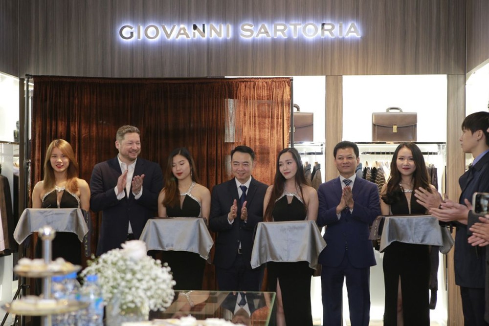 Thời trang cao cấp Giovanni khai trương showroom mới tại Hà Nội