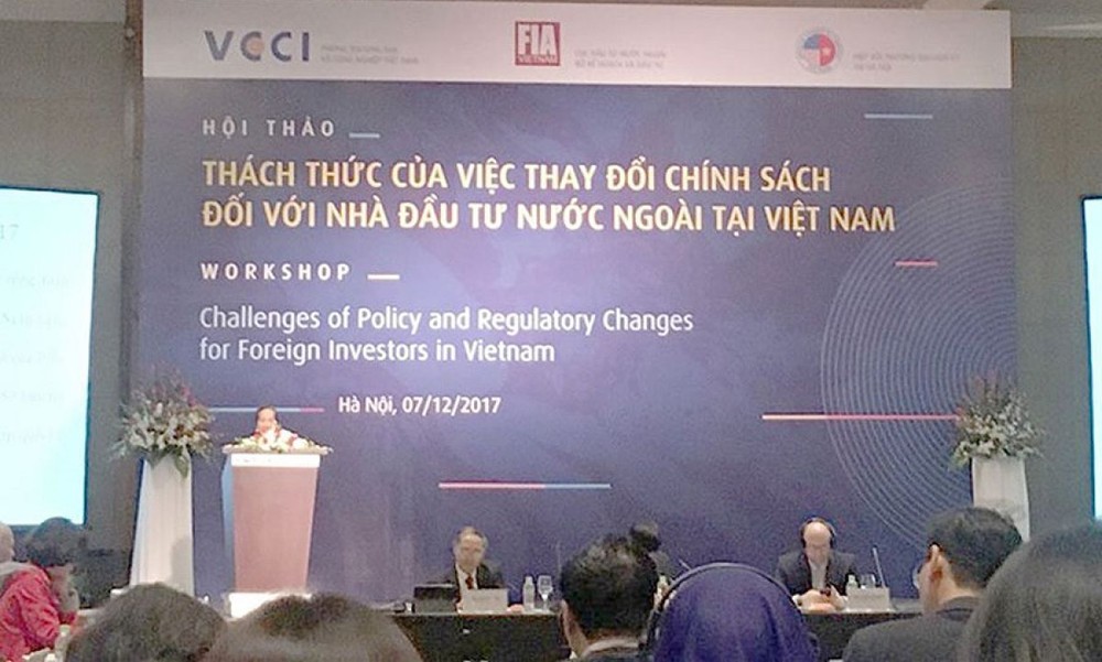 Doanh nghiệp FDI “bất an” trước việc Việt Nam thường xuyên thay đổi chính sách