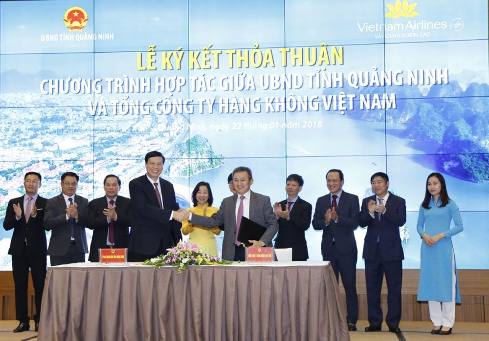 Vietnam Airlines và Quảng Ninh hợp tác chiến lược sâu rộng