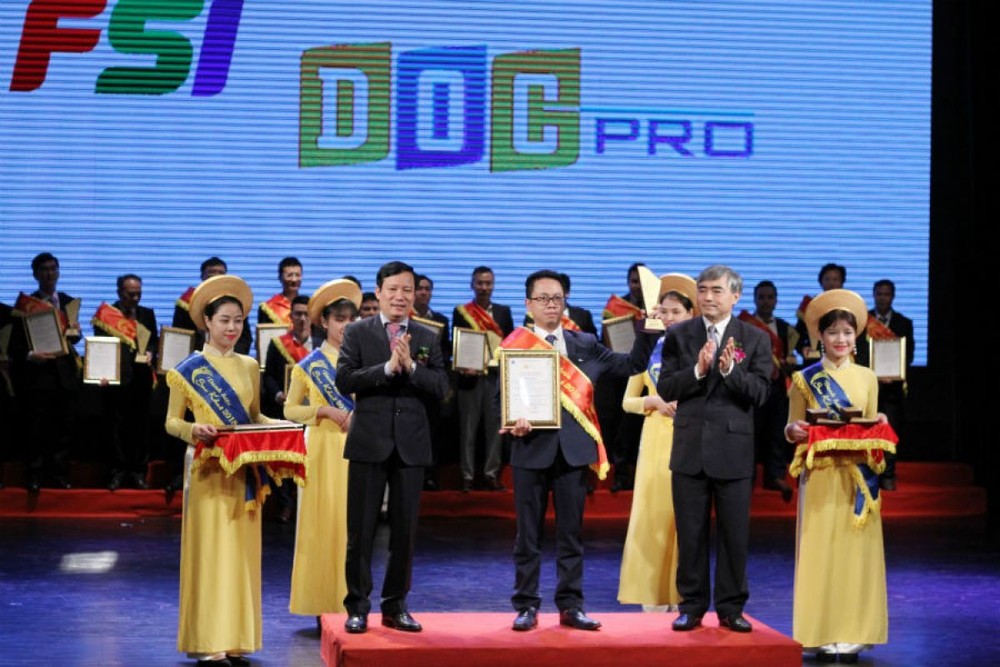 Phần mềm quản trị tài liệu DocPro vinh dự nhận giải Sao Khuê 2018