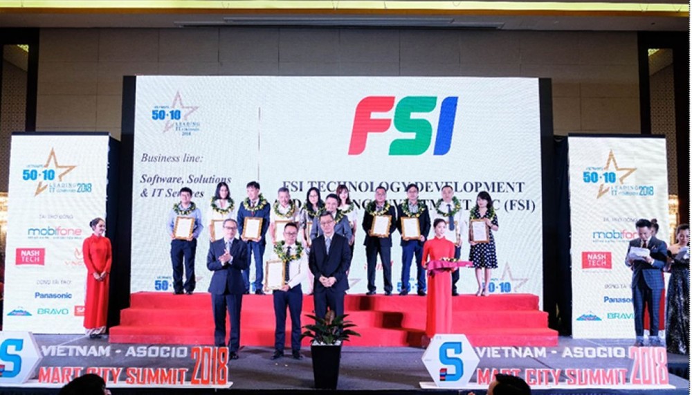 FSI đạt Top 50 doanh nghiệp CNTT hàng đầu Việt Nam 2018