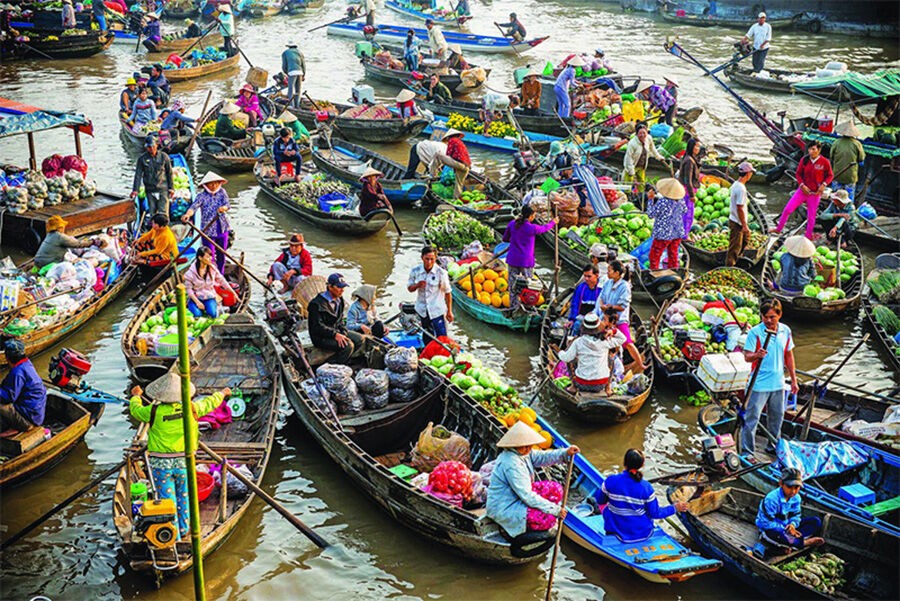 Chợ nổi Phong Điền - Cần Thơ lọt top chợ nổi hấp dẫn nhất châu Á