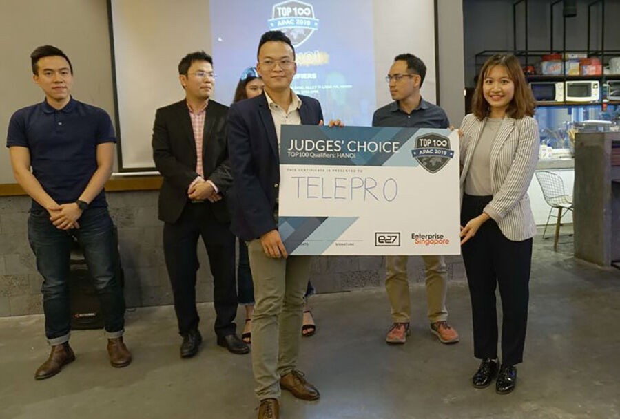 TelePro vô địch vòng loại Hội nghị thượng đỉnh khởi nghiệp châu Á tại Việt Nam