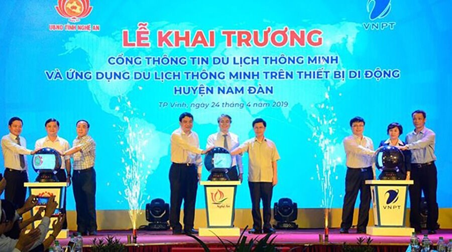 Nghệ An: Khai trương Cổng thông tin du lịch thông minh huyện Nam Đàn