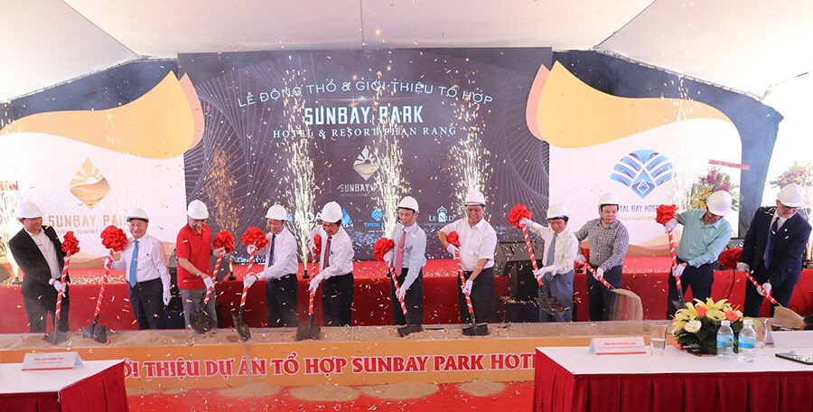 Crystal Bay chính thức động thổ dự án tổ hợp nghỉ dưỡng lớn nhất Ninh Thuận