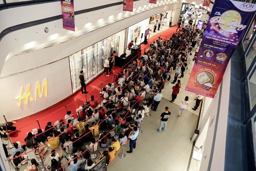 H&M khai trương cửa hàng thứ bảy tại Việt Nam