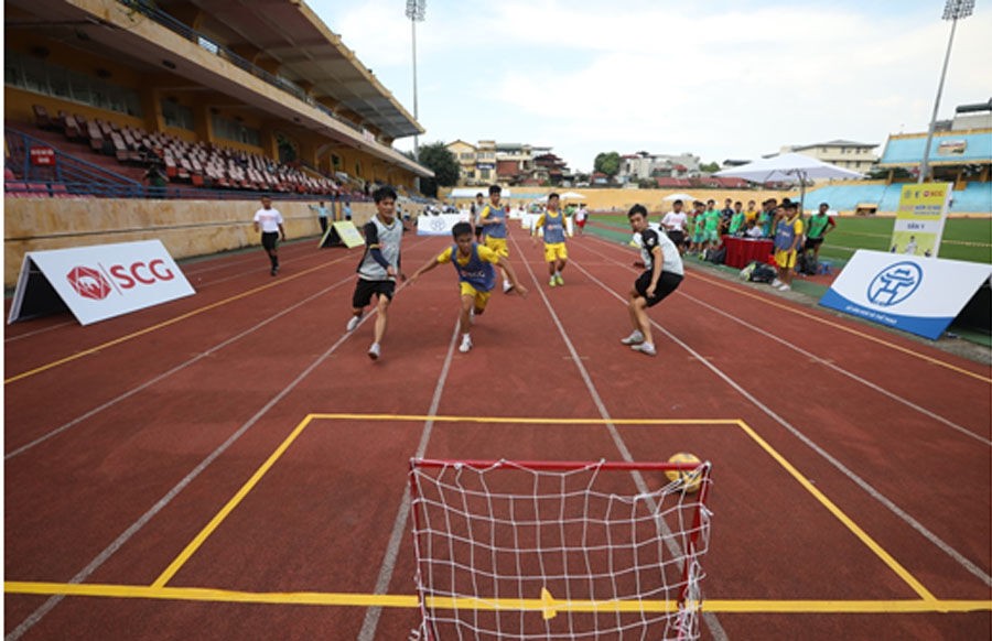 300 cầu thủ trẻ tranh tài tham gia ngày hội “Niềm tự hào bóng đá Thủ đô”