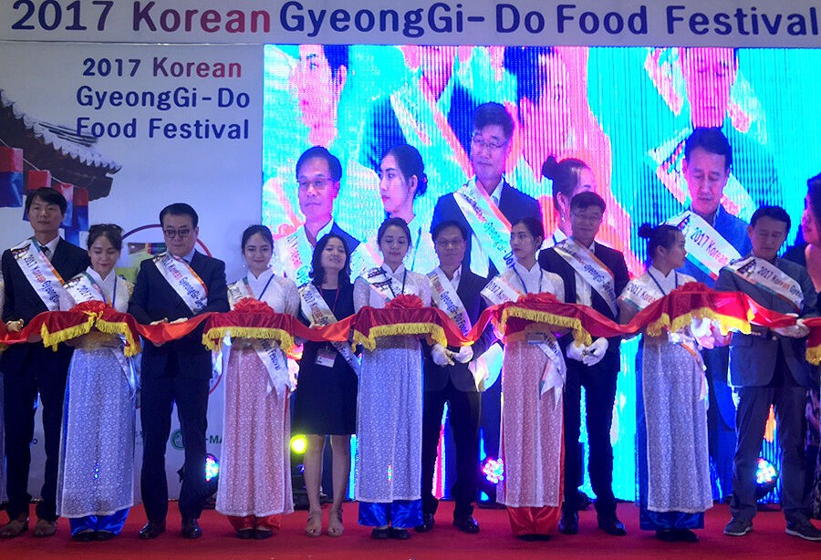 Giao lưu văn hóa và xúc tiến thương mại, thực phẩm Hàn Quốc tại Hà Nội