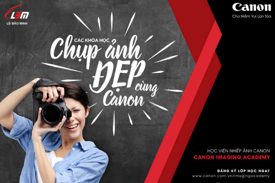 Canon Marketing Vietnam tổ chức chương trình Học viện nhiếp ảnh Canon