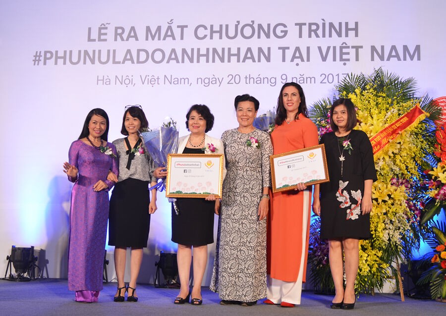 Chính thức ra mắt chương trình #phunuladoanhnhan tại Việt Nam