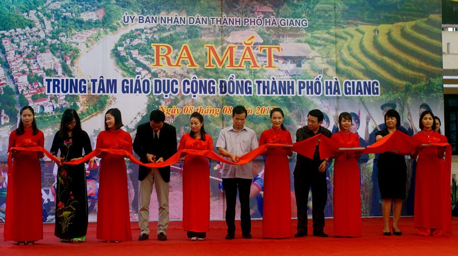 Khánh thành Trung tâm giáo dục cộng đồng thành phố Hà Giang