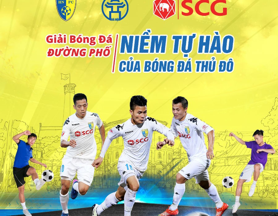 Giải đầu bóng đá đường phố lần đầu tiên diễn ra trên phố đi bộ Hà Nội