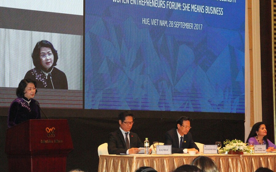 Diễn đàn Doanh nhân nữ APEC: Phụ nữ là doanh nhân