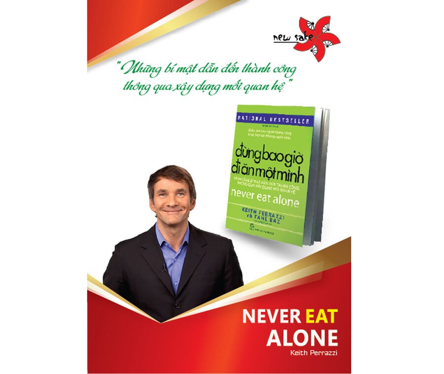 Chương trình tặng sách “Đừng bao giờ đi ăn một mình” tại New Sake