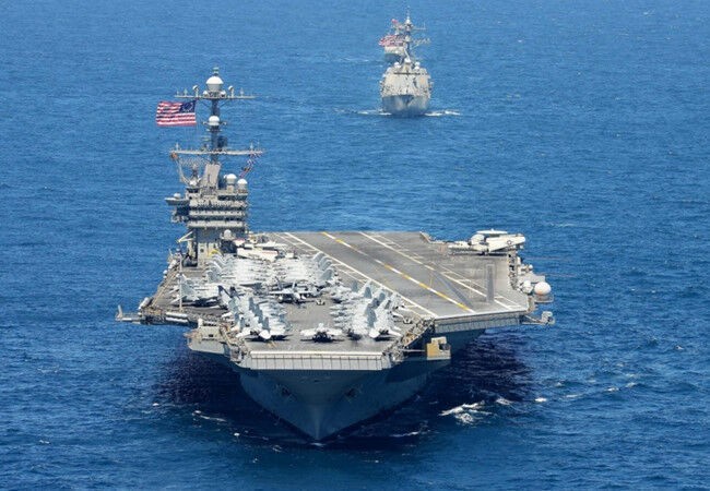 Lực lượng đặc nhiệm Hải quân Mỹ đã đến Biển Đông