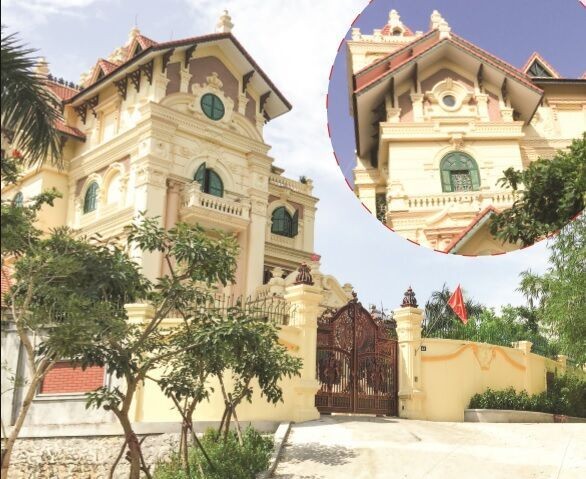 Toà lâu đài của Bí thư Đảng uỷ Gang thép Thái Nguyên