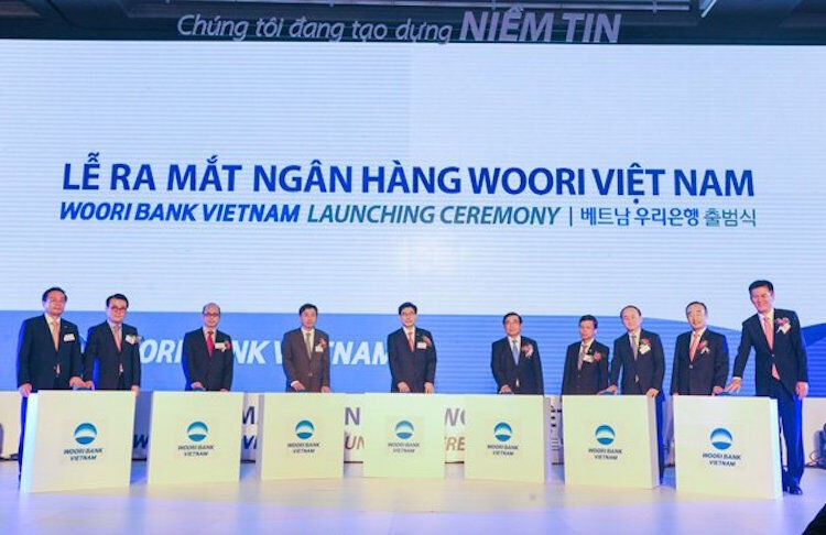 Ra mắt ngân hàng Woori Bank có 100% vốn Hàn Quốc