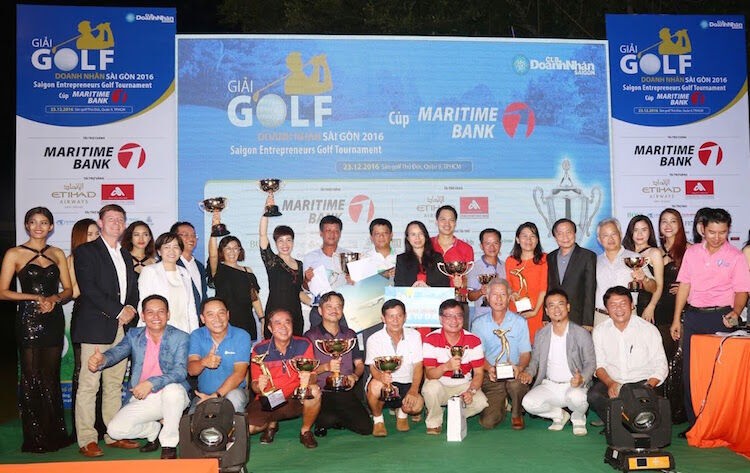Giải Golf Doanh nhân Sài Gòn cúp Maritime Bank năm 2016