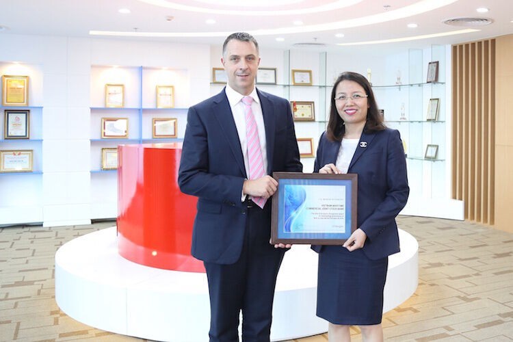 Maritime Bank đạt giải thưởng về thanh toán quốc tế