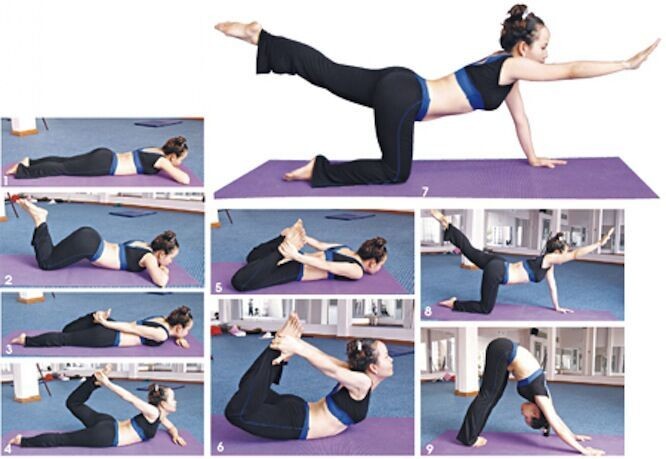 Yoga cho vòng ba căng tròn