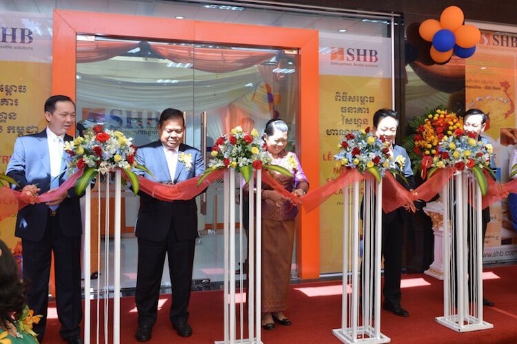 SHB khai trương ngân hàng 100% vốn tại Campuchia