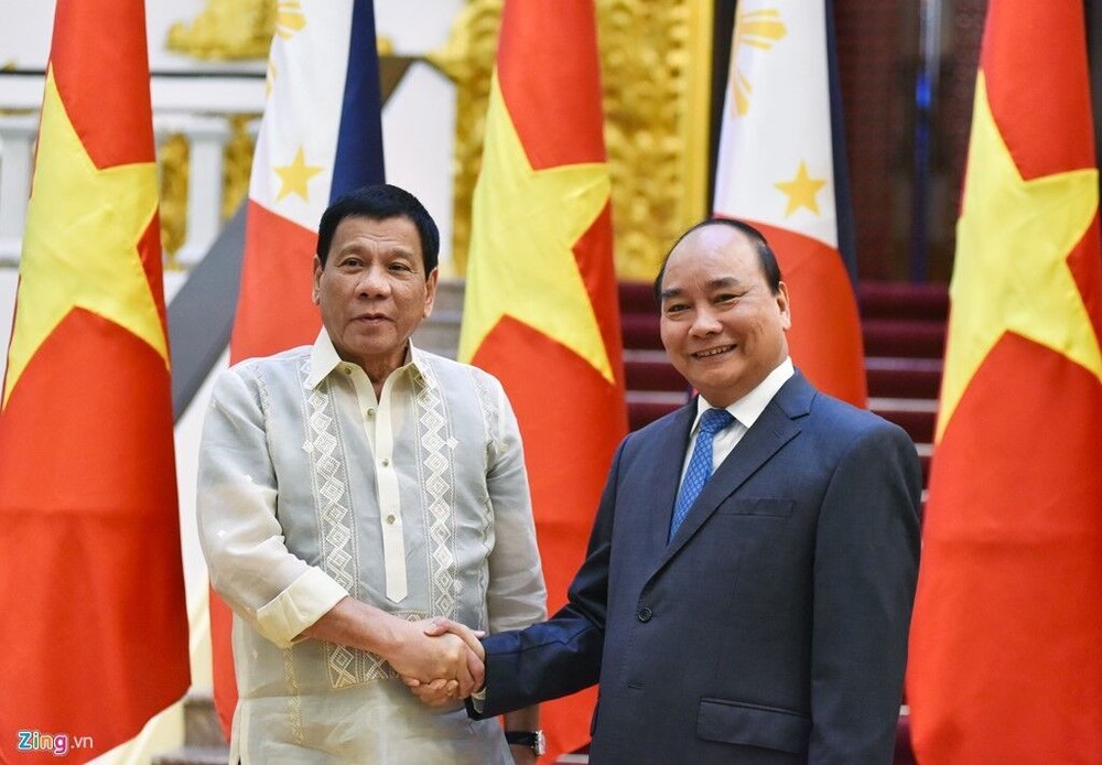 Tổng bí thư, Thủ tướng gặp Tổng thống Philippines Duterte