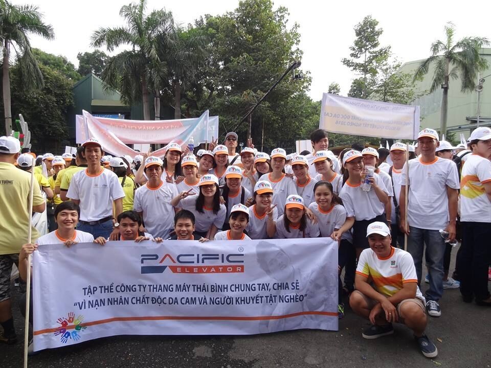Thang máy Thái Bình đồng hành cùng chương trình “Vì nạn nhân chất độc da cam và người khuyết tật nghèo”