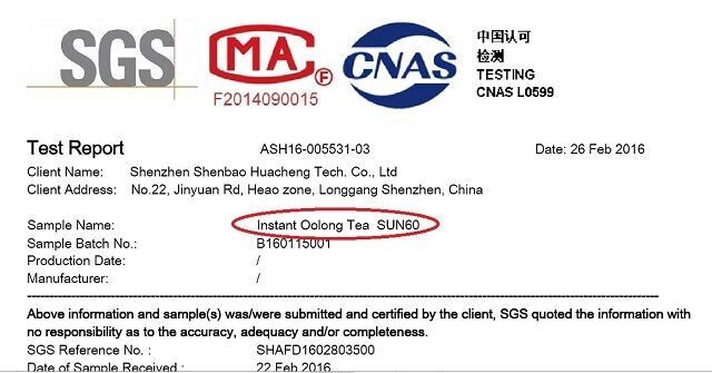 Nguyên liệu “bột trà Ô long Tea” bị phát hiện nhiễm chì và thạch tín cực nặng?