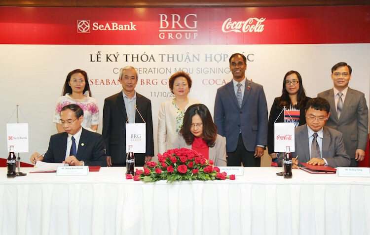 Bộ ba BRG, SeABank và Coca-Cola hợp tác toàn diện