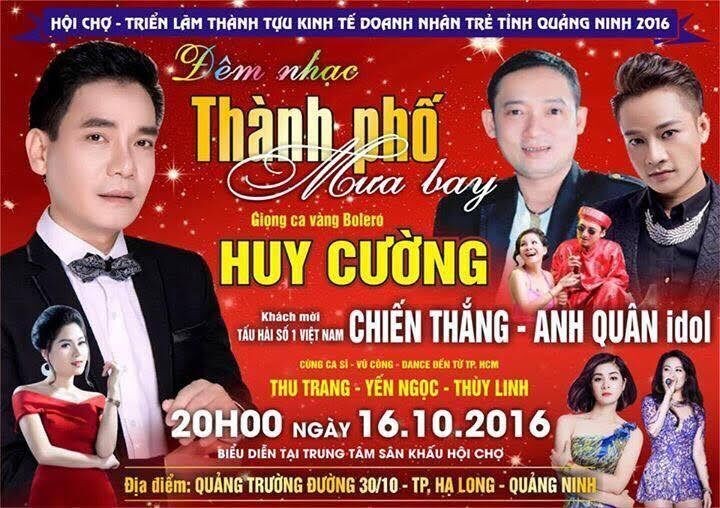 Huy Cường - Chiến Thắng làm nức lòng khán giả Quảng Ninh