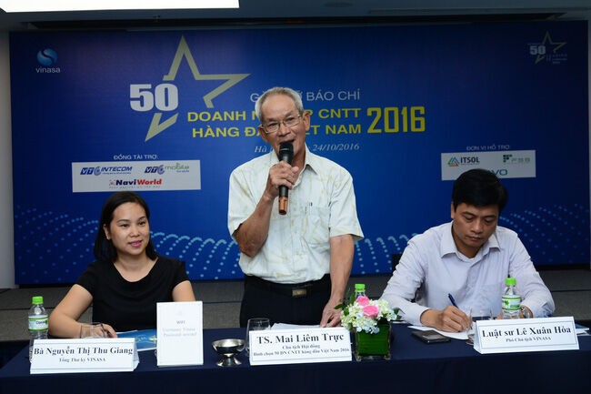 Công bố 50 doanh nghiệp CNTT hàng đầu Việt Nam 2016
