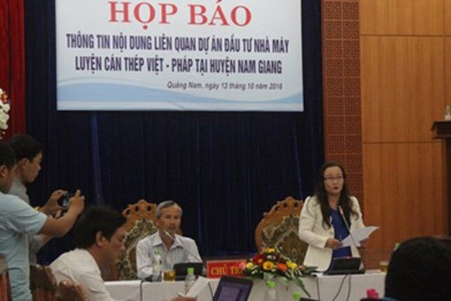 Quảng Nam công khai thông tin Dự án nhà máy thép gây xôn xao dư luận