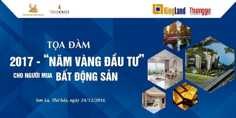Tọa đàm: Năm 2017 - "Năm vàng đầu tư" cho người mua bất động sản tại TP. Sơn La
