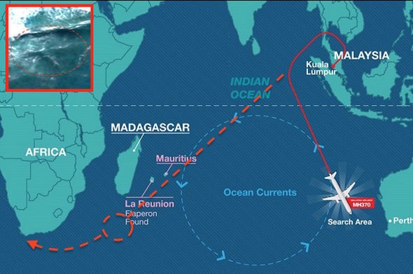 Vụ mất tích MH370: Có bằng chứng mới về vị trí máy bay rơi