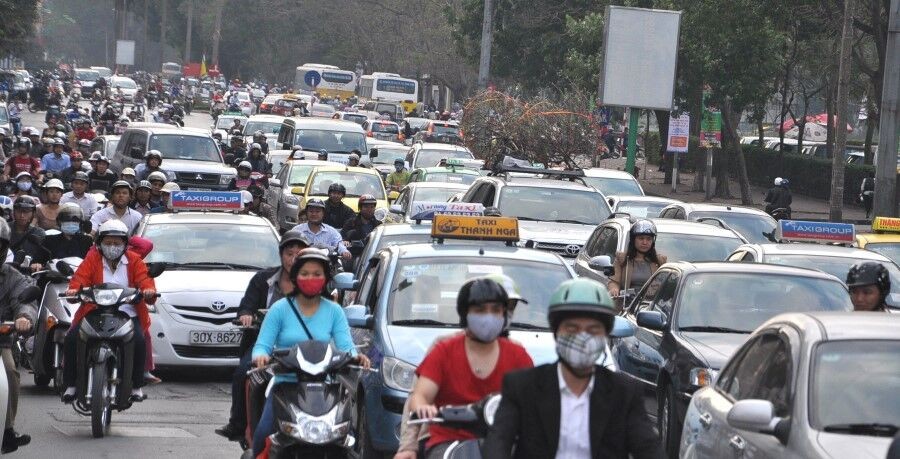 Từ năm 2025, taxi tại Hà Nội phải dùng chung một màu sơn