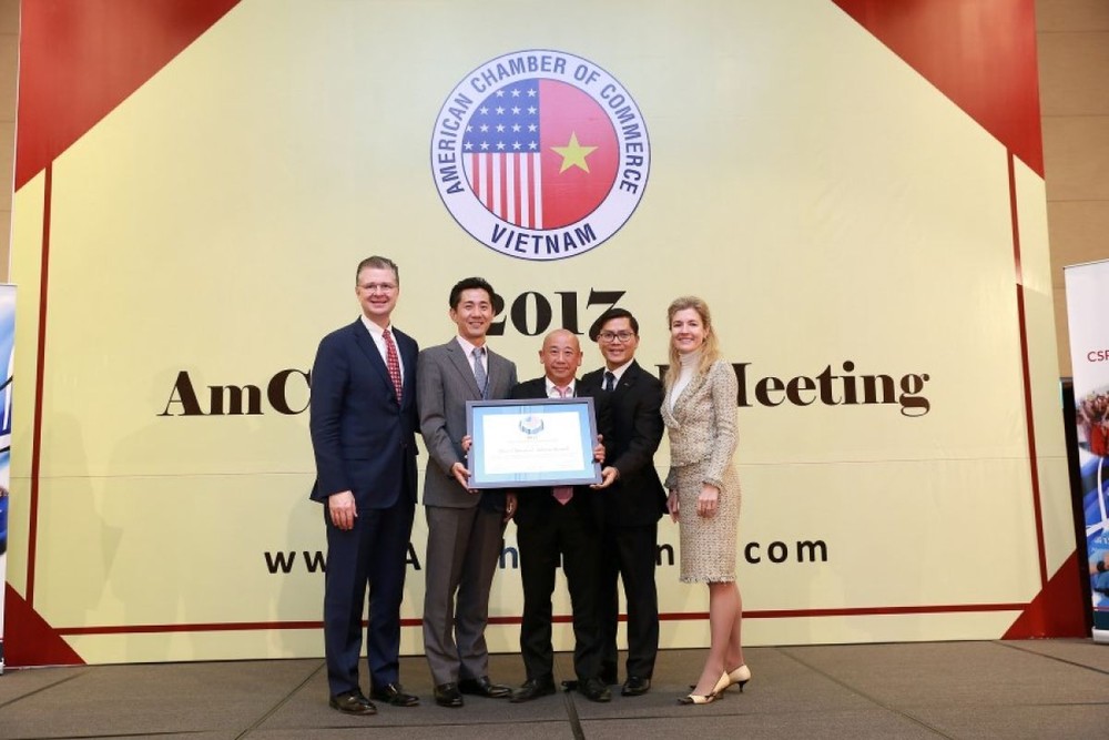 Dow Việt Nam được AmCham trao tặng Giải thưởng đóng góp vì cộng đồng