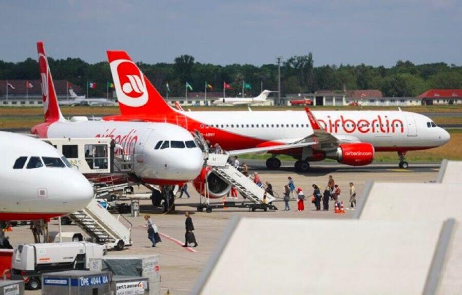 Khoảng 1.400 nhân viên hãng hàng không Air Berlin sẽ mất việc làm