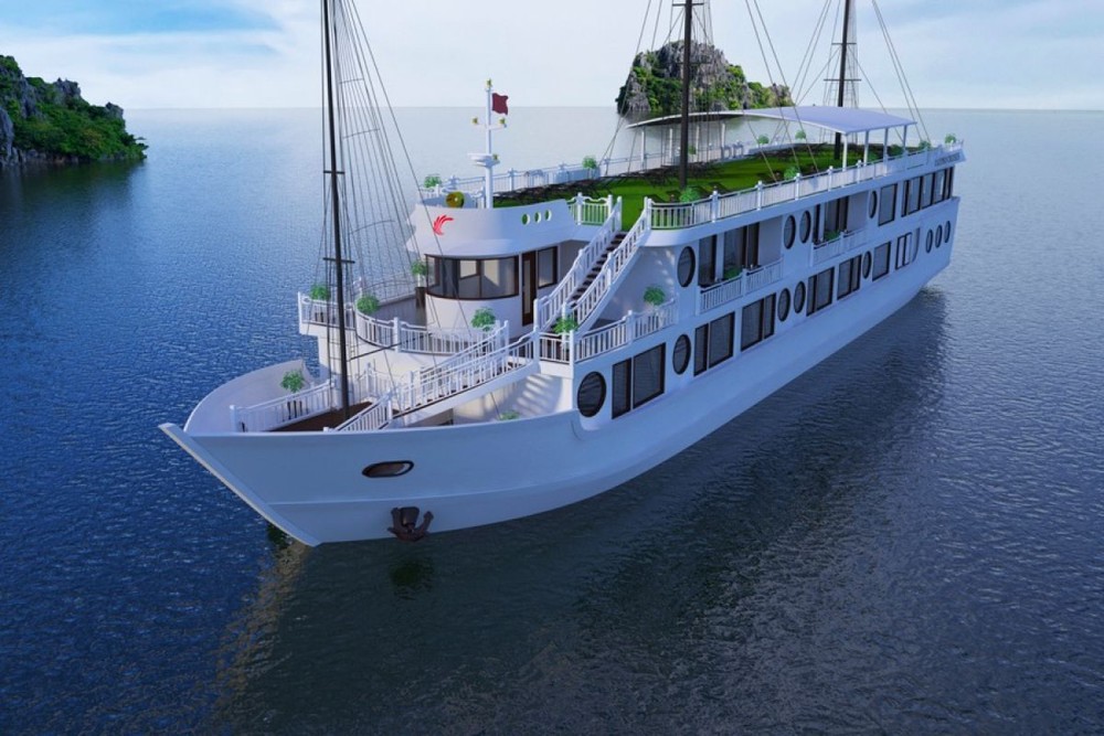 Oriental Sail ra mắt Calypso Cruises trên vịnh Lan Hạ