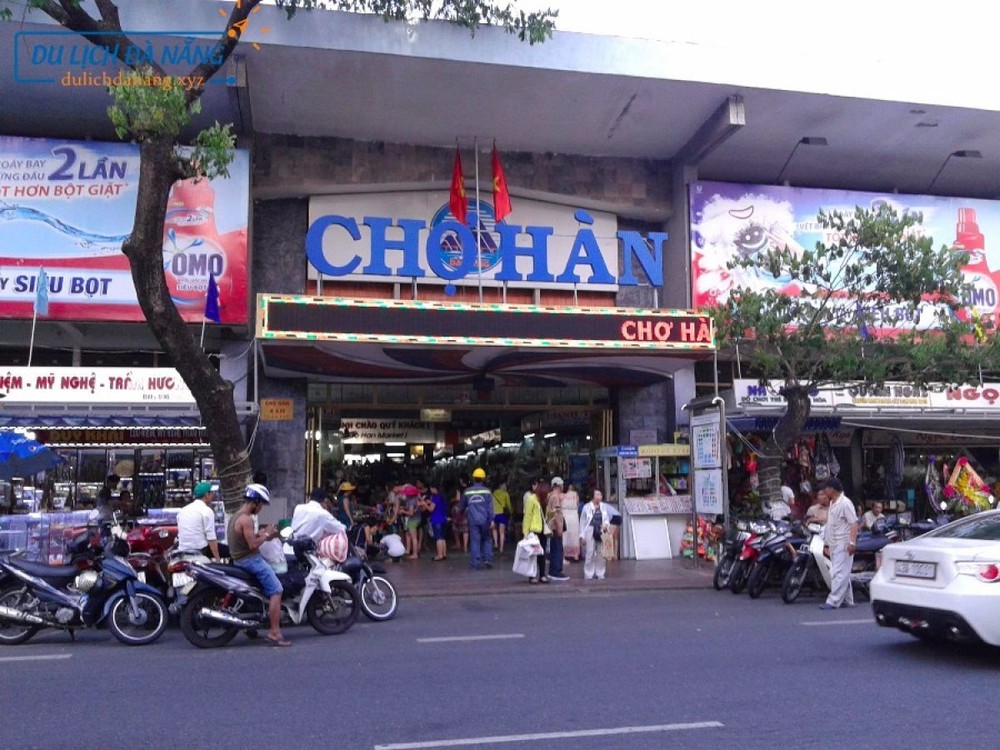 Khu phố đi bộ của Đà Nẵng lấy chợ Hàn là điểm mua sắm chính