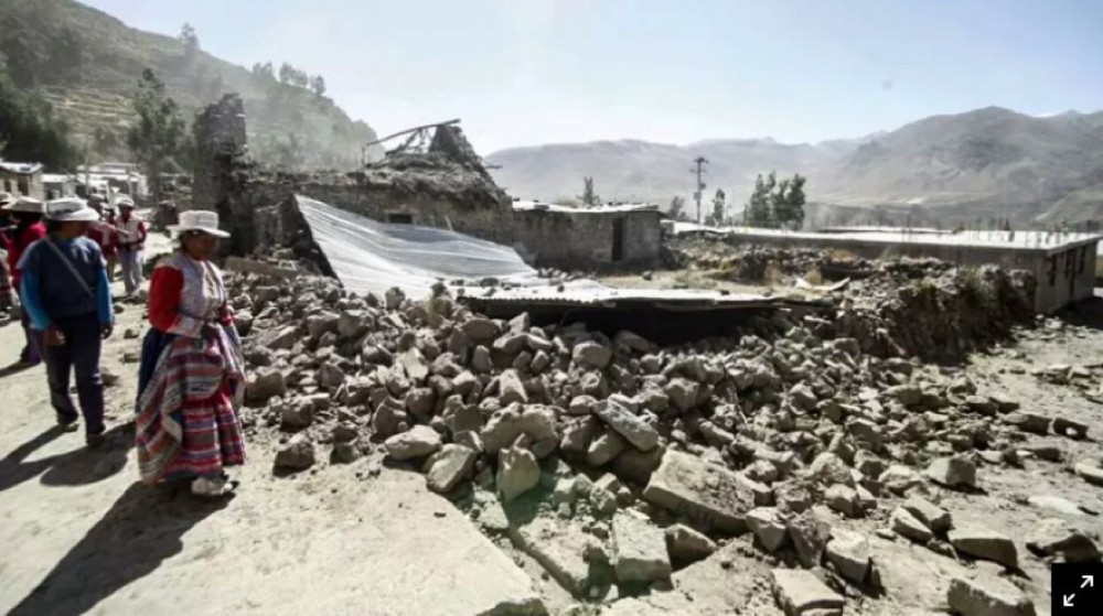 Động đất liên tiếp tại miền Trung Peru, ít nhất 4 người bị thương
