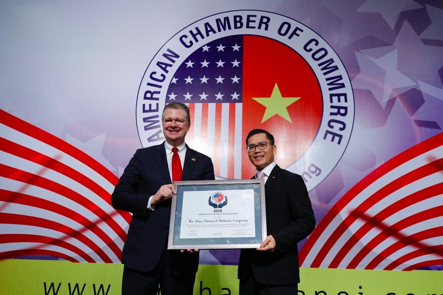 Dow Việt Nam tiếp tục nhận Giải thưởng đóng góp vì cộng đồng