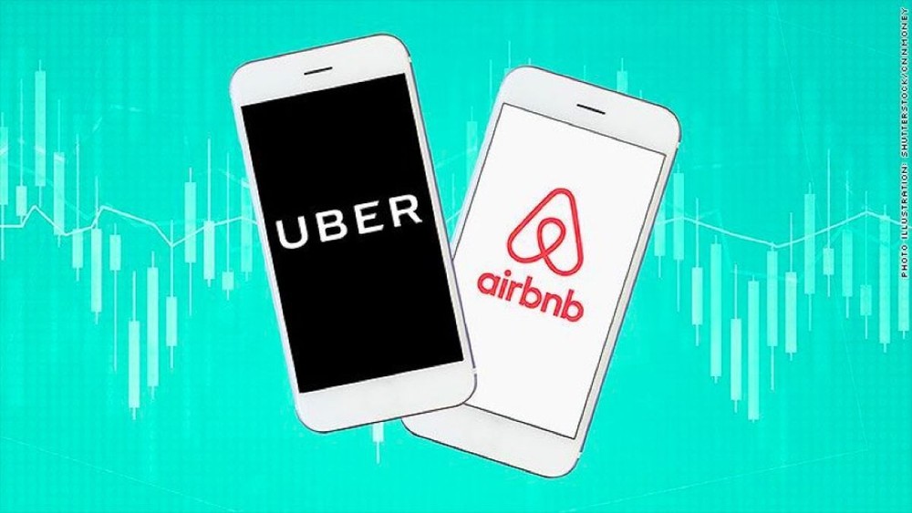 Uber và Airbnb có thể lên sàn vào năm tới