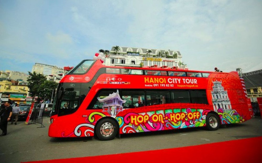 Xe buýt hai tầng Hà Nội thêm tuyến giá rẻ hơn